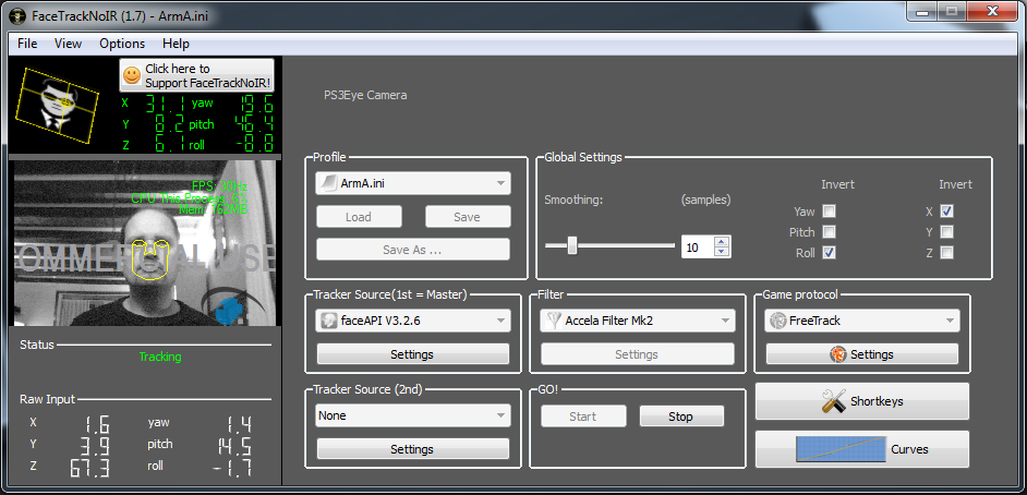facetracknoir 1.8 facetracknoir 1.8